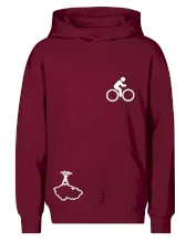 Mapa ČR + kolo na prsu