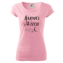 Karma's a Witch - nápis