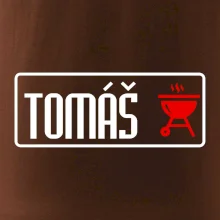 Tričko na grilovanie s vlastným menom
