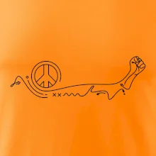 Päsť a symbol mieru Päsť a symbol mieru