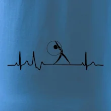 EKG moderná gymnastika obruč