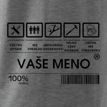 Vaše meno - čiarový kód Vaše meno - čiarový kód