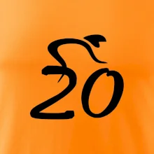 Cyklista oslavuje dvadsiatku (20)