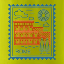 Rím známka jednoduchá Rím známka jednoduchá