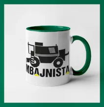 Kombajnista zelená a žltá