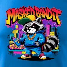 Mýval - masked bandit graffiti