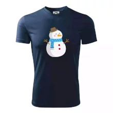 Snehuliak so šálom Snehuliak so šálom