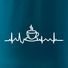 EKG hrnček kávy EKG hrnček kávy