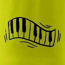 Klávesy kreslené Klávesy kreslené