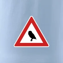 Dopravná značka - Pozor sova