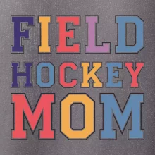 Field hockey mom - športové písmo