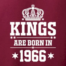 Kings are born in 1966