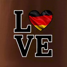 Love Nemecká vlajka
