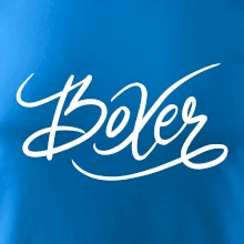 Boxer - nápis okrasný