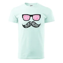 Mustache narozeniny - okuliare