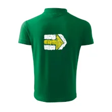 Párová turistická značka žlutá