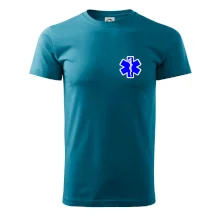 Rescue - Hviezda na prsníku + nápis na chrbte Rescue - Hviezda na prsníku + nápis na chrbte