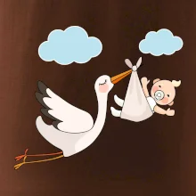 Bocian čakáme bábätko - neutrálne