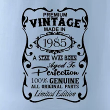 Vintage Etiketa - 1985 Vintage Etiketa - 1985