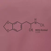 Molekulárna štruktúra MDMA Extáza