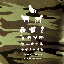 Očný test zvieratká Očný test zvieratká