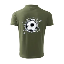 Futbalová lopta v triku Futbalová lopta v triku