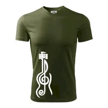 Husľový kľúč gitara Husľový kľúč gitara