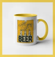 All you need is beer