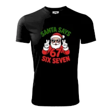 Santa says 67