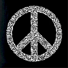 War Peace symbol icons War Peace symbol icons