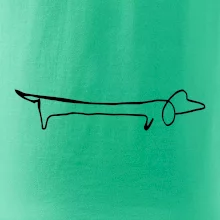 Jazvečík - kreslený