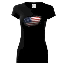 Americká vlajka ohryzaná Americká vlajka ohryzaná