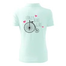 Crazy bike girl