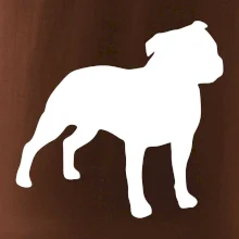 Americký stafordšírsky teriér Na prsníku