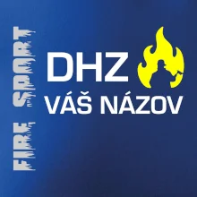 DHZ - Váš názov - FLUO + Reflexná potlač