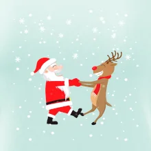 Tancujúci Santa a sob Tancujúci Santa a sob