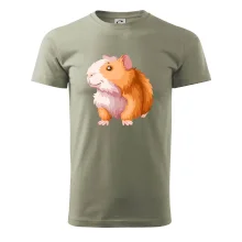 Morča - kreslené, bielo oranžové