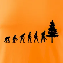 Evolúcia drevorubač - píla a strom