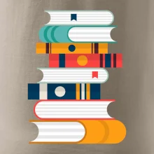 Knihy flat design Knihy flat design