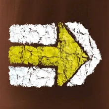 Párová turistická značka žlutá