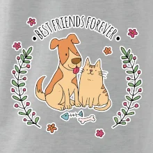 Mačka a pes best friends