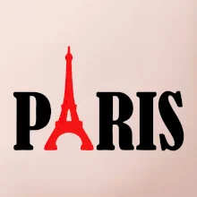 Paris nápis Eiffelova veža