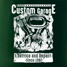 Custom Motorcycle Garage