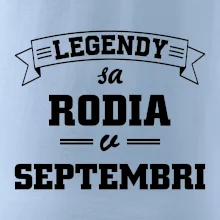Legendy sa rodia v septembri