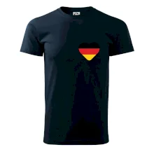 Germany love prso - Nemecká vlajka