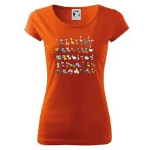 Tričko plné zvieratiek