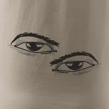 Párový motív - oko prižmúrené