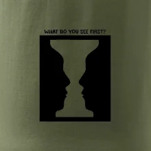 What do you see first? Pohár - Tváre