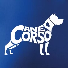 Cane corso nápis v tele