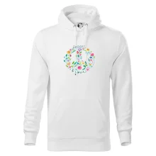 Peace and love symbol